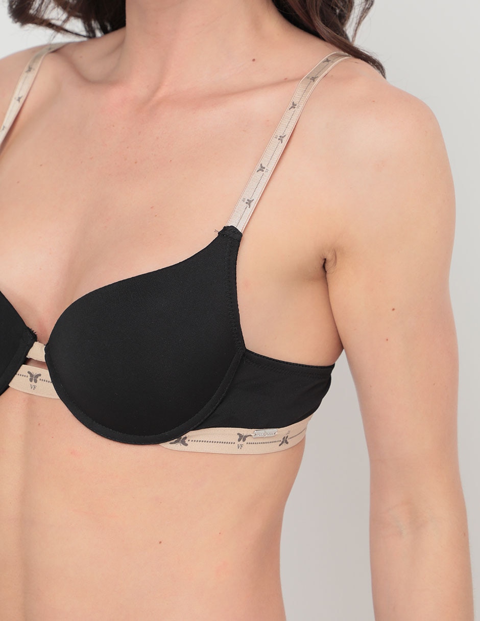Brassiere demi con copa para mujer 4