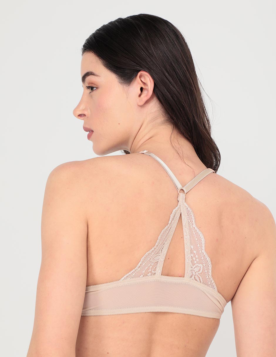 Brassiere racer back copa preformada para mujer 3