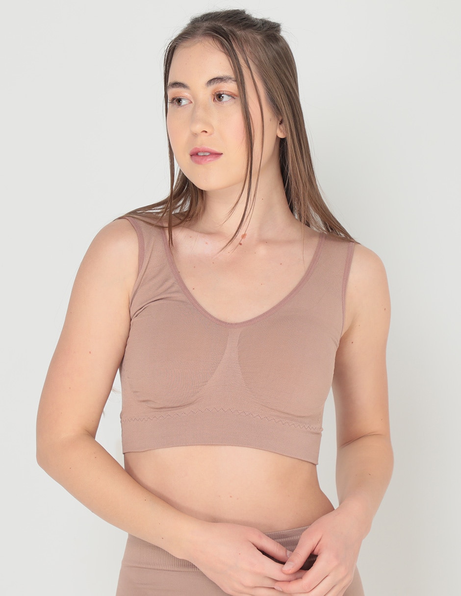 Brassiere corrector copa removible para mujer Brassiere corrector copa removible para mujer
