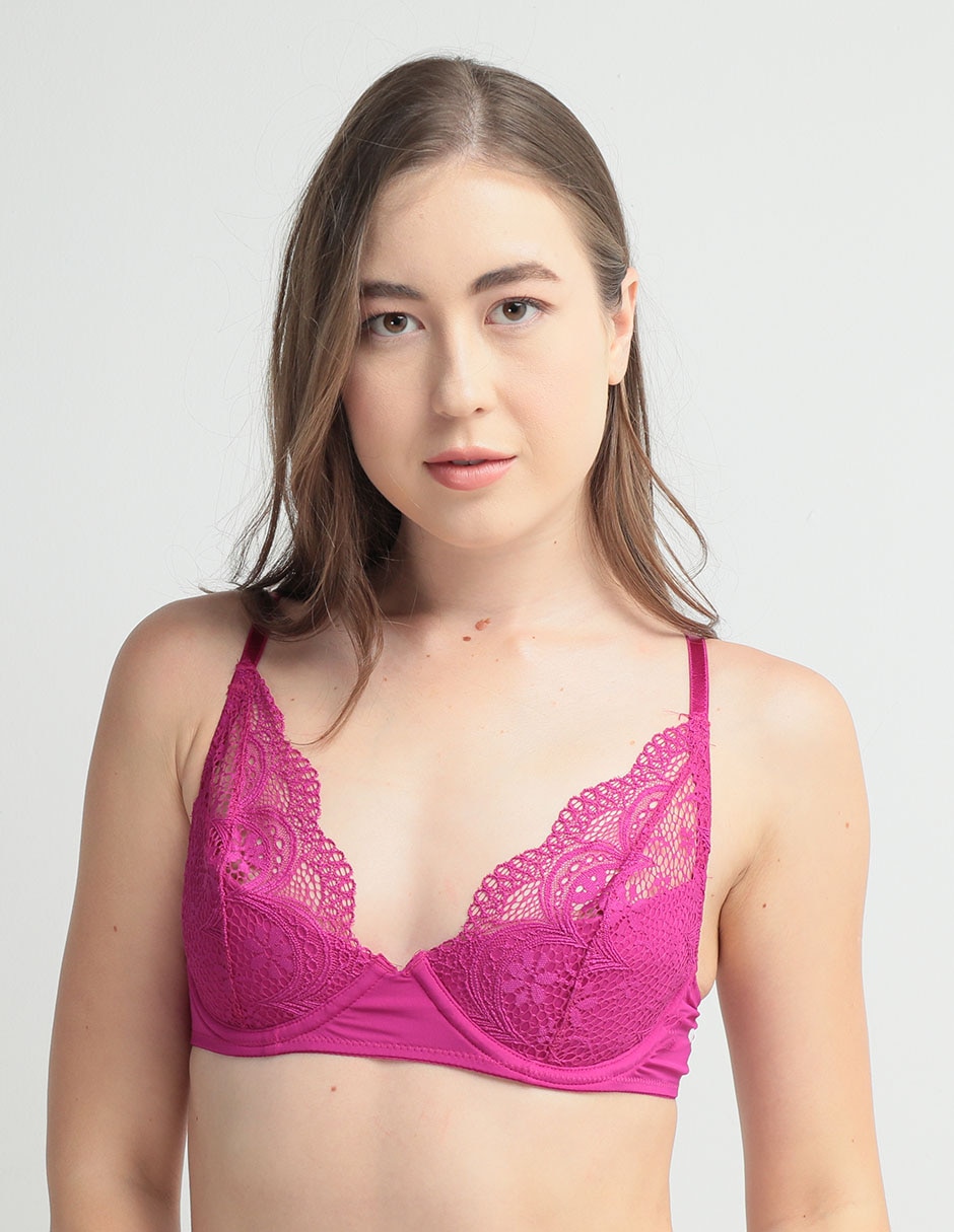 T-shirt bra media copa para mujer T-shirt bra media copa para mujer
