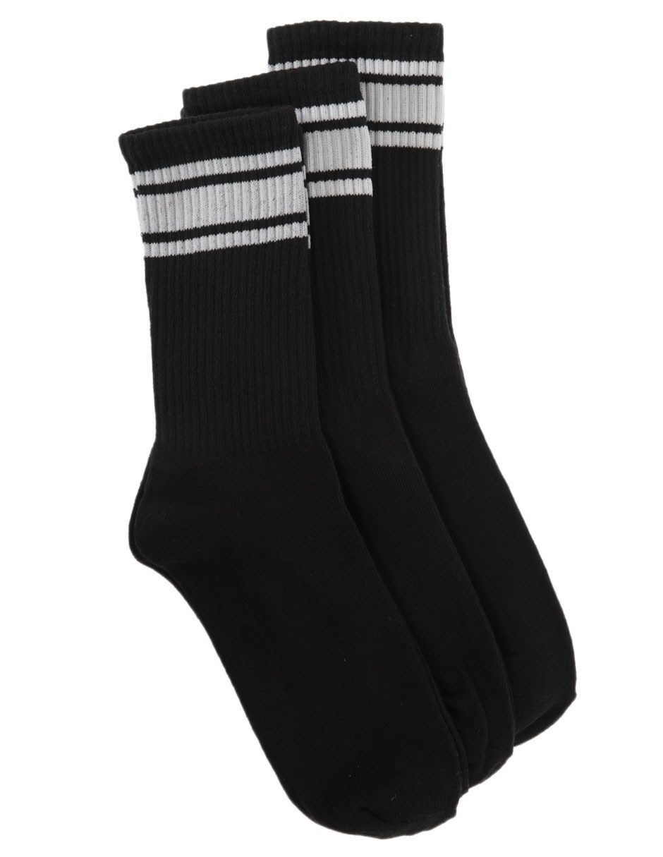 Set de calceta para mujer 3 pares Set de calceta para mujer 3 pares