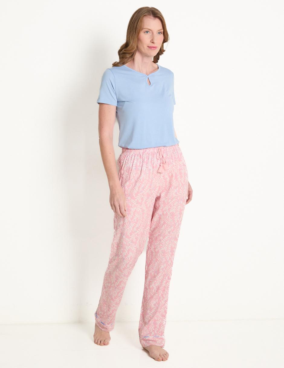 Pantalón pijama de algodón para mujer 3