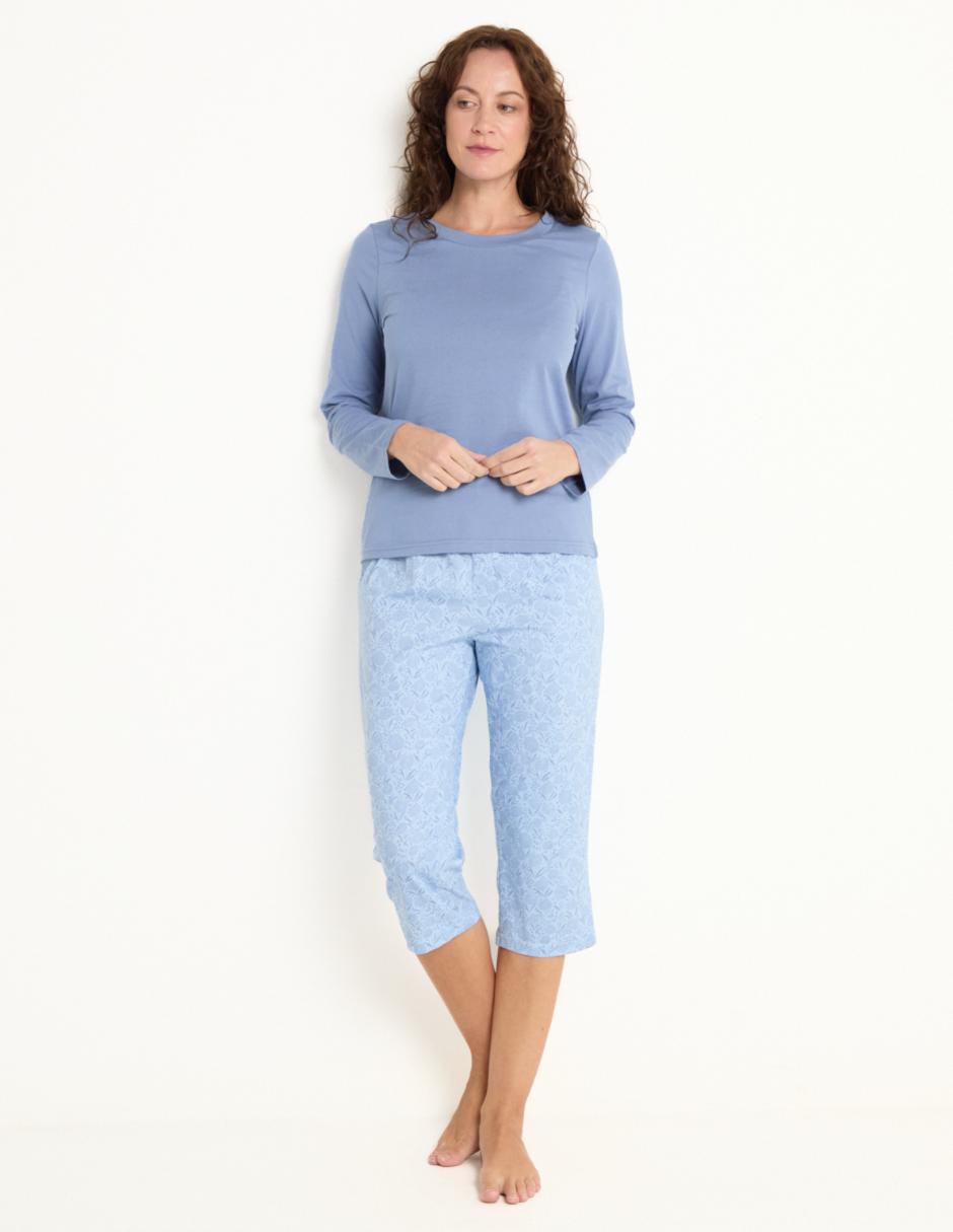 Pantalón pijama de algodón para mujer 3