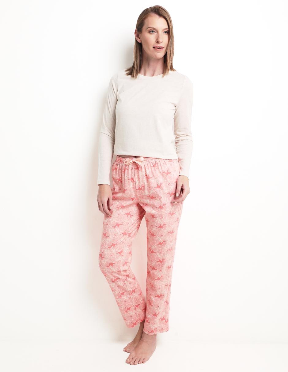 Pantalón pijama de algodón para mujer 3