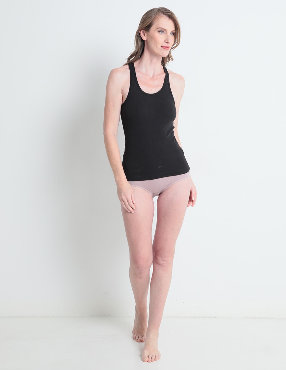 Set camiseta cuello redondo de algodón 3