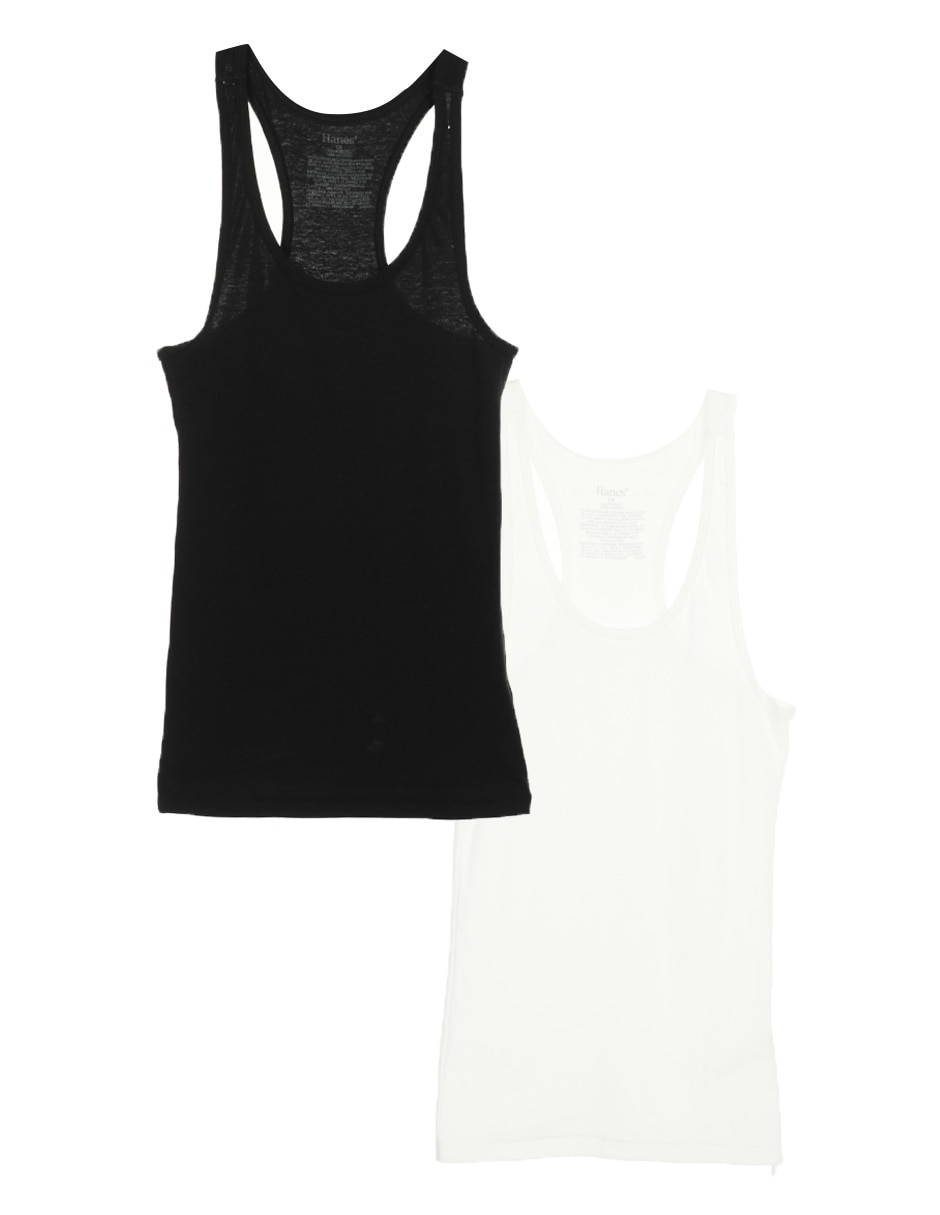Set camiseta cuello redondo de algodón 5