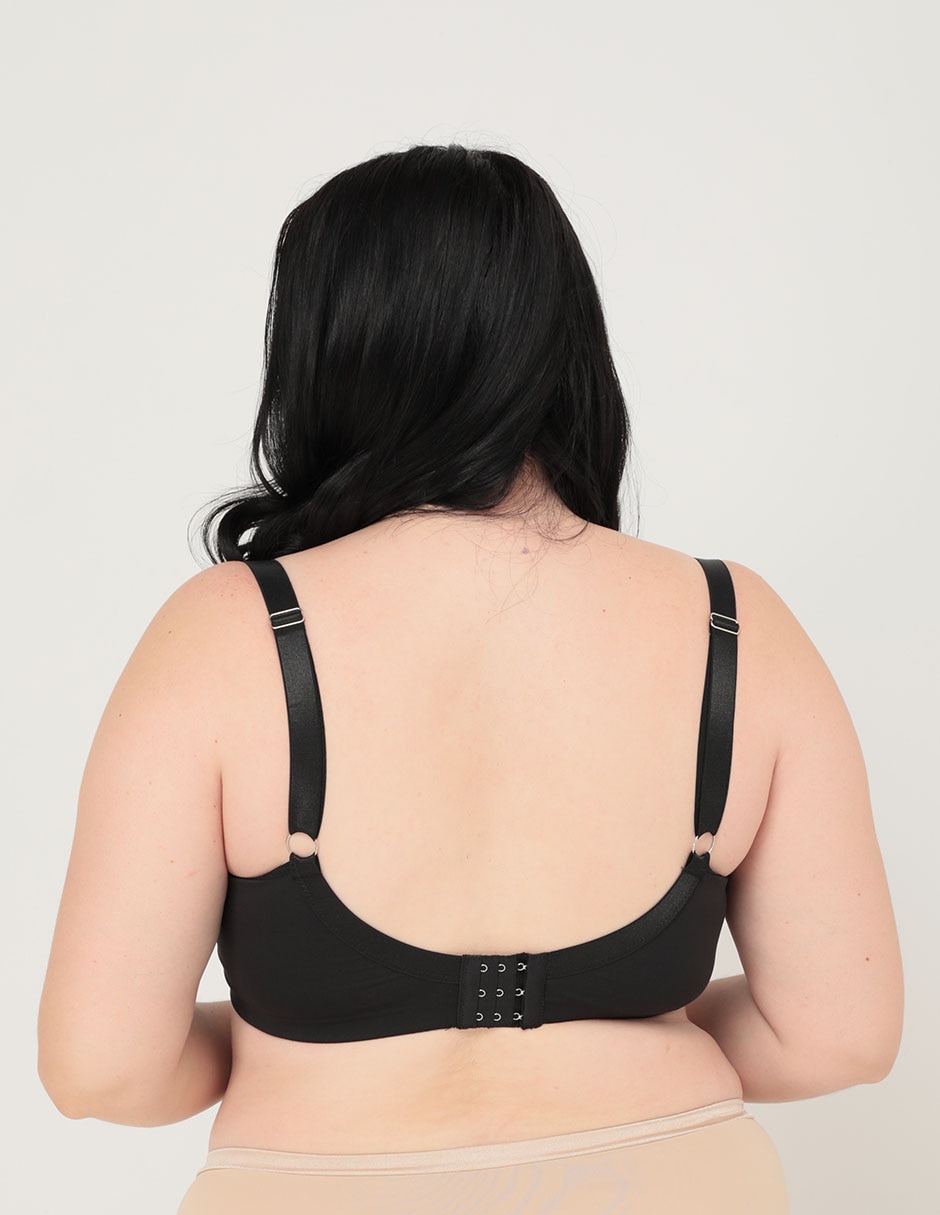 Brassiere demi copa push up para mujer 3