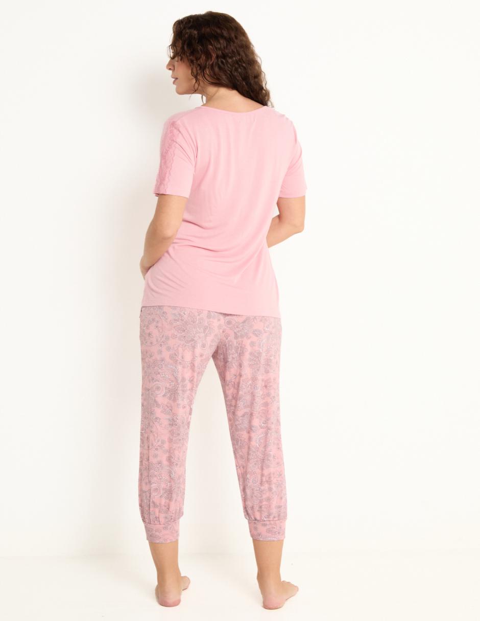 PIJAMA 25140 WEEKEND, M, ROSA