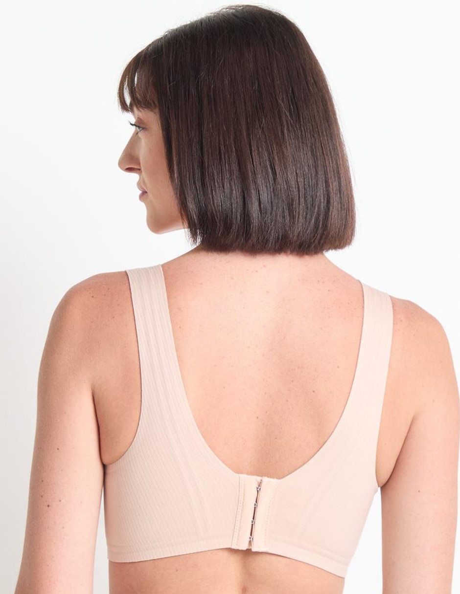 Brassiere peto medio copa removible para mujer 3