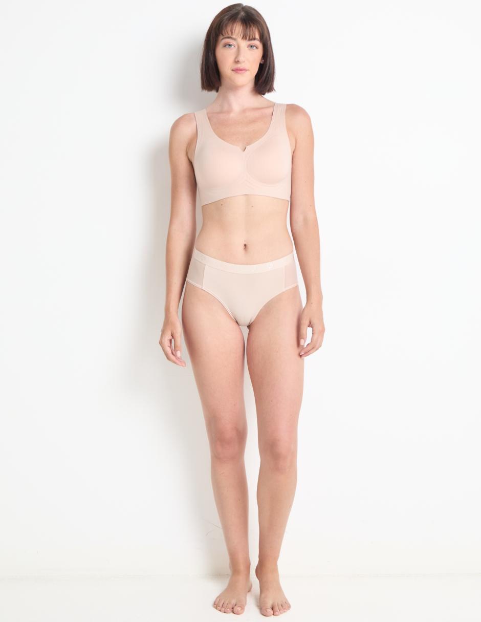 Brassiere peto medio copa removible para mujer 5