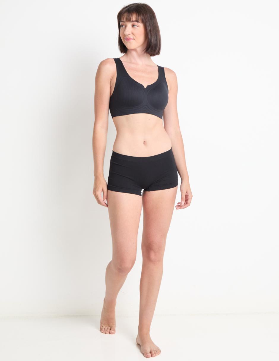 Brassiere peto medio copa removible para mujer 5
