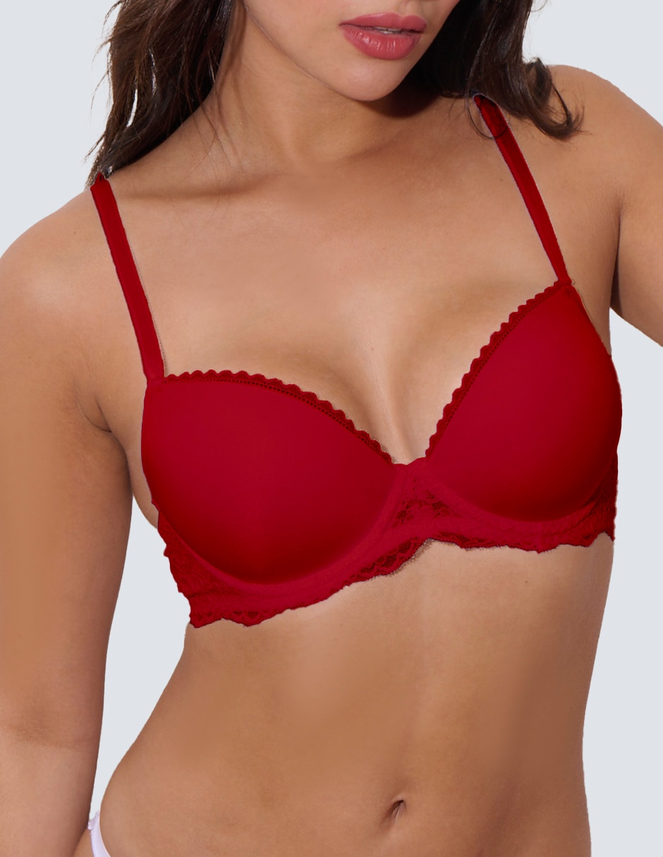 Brassiere demi Vicky Form con copa para mujer