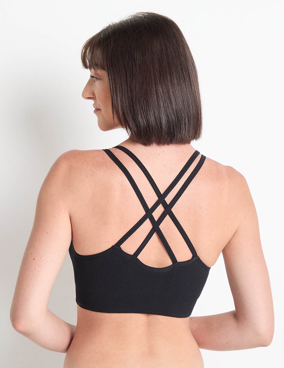 Brassiere deportivo copa preformada para mujer 3