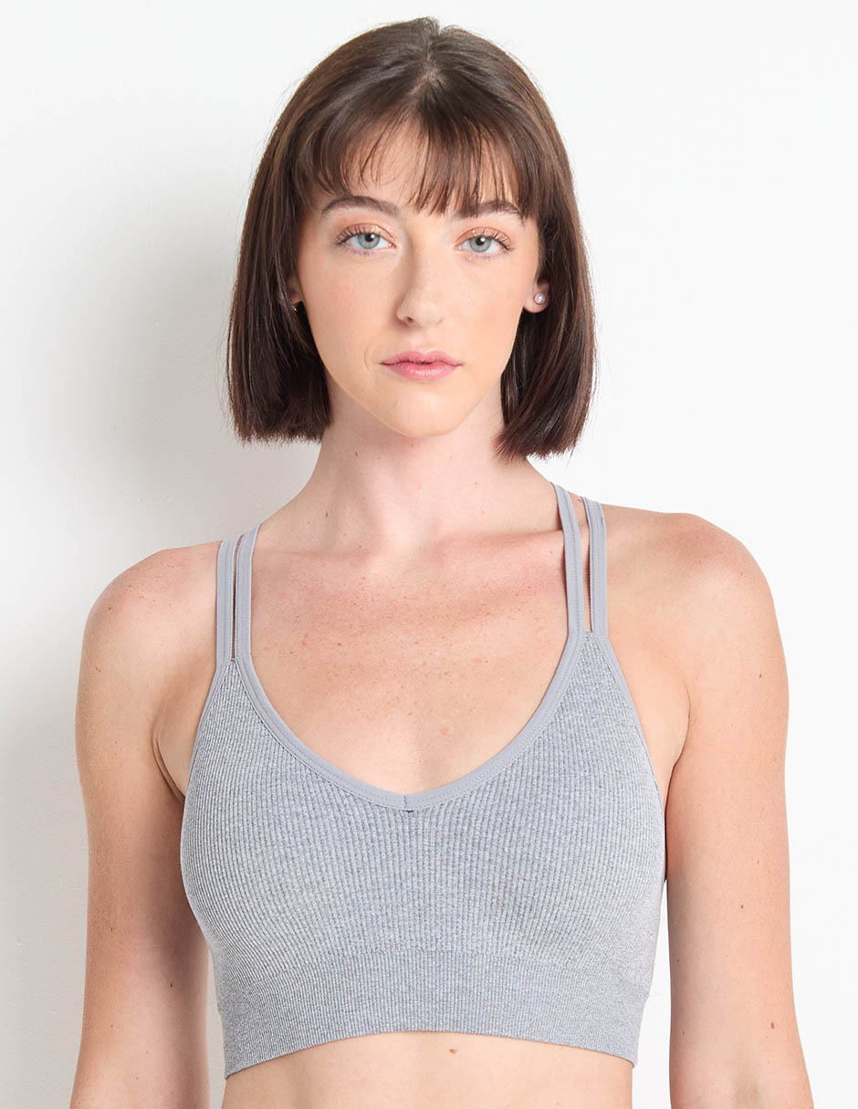 Brassiere peto medio copa preformada para mujer Brassiere peto medio copa preformada para mujer
