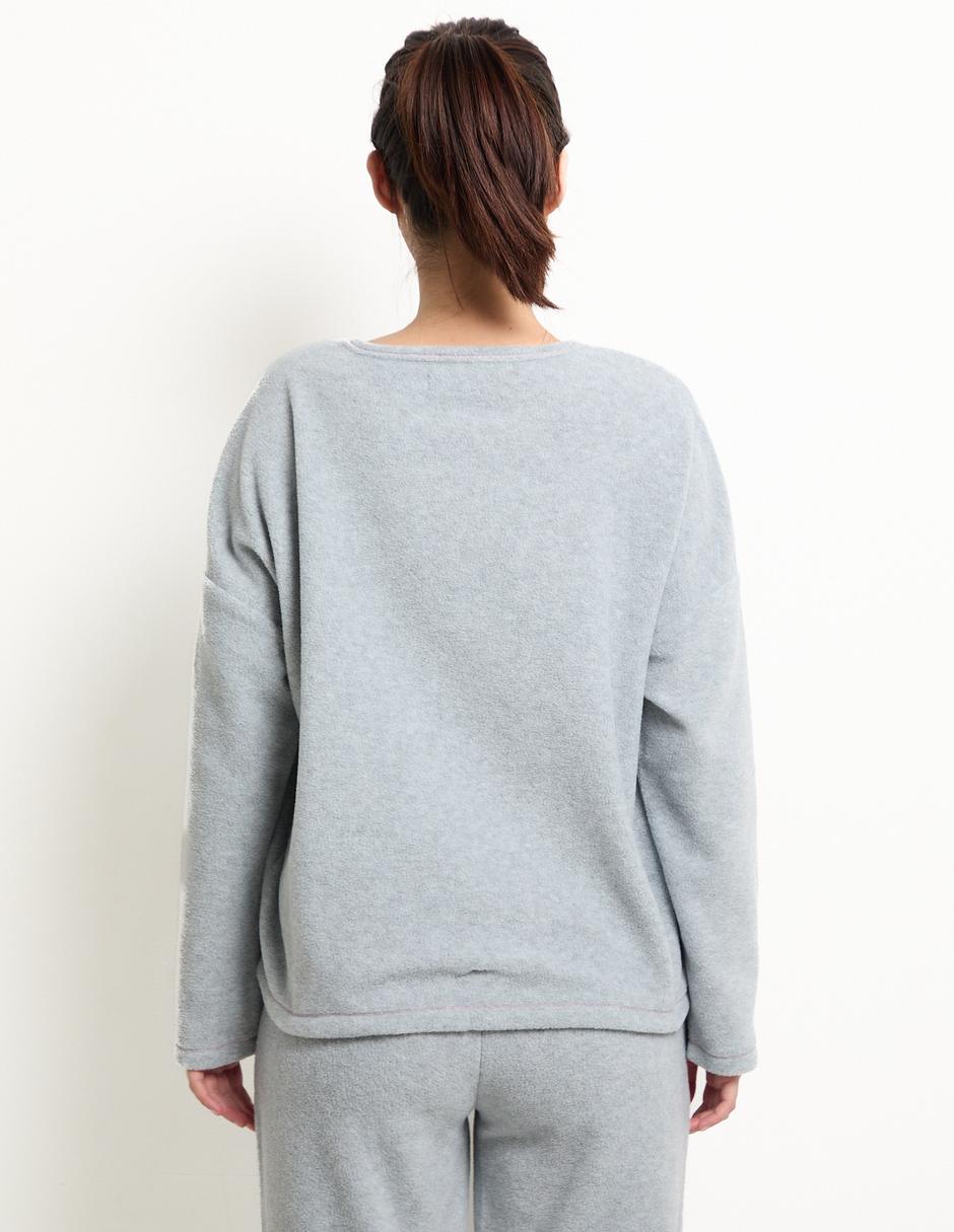 Sudadera con grabado para mujer 2