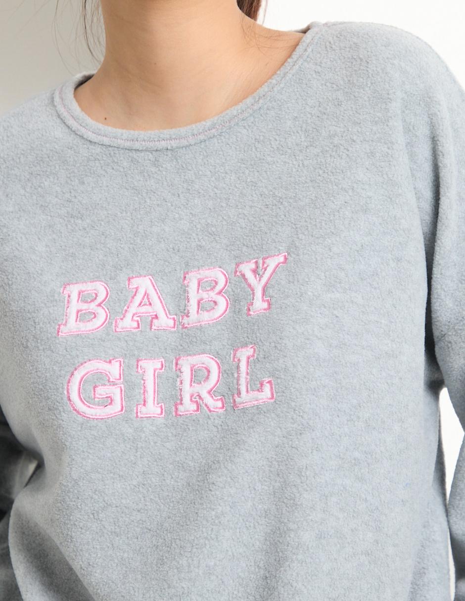 Sudadera con grabado para mujer 4