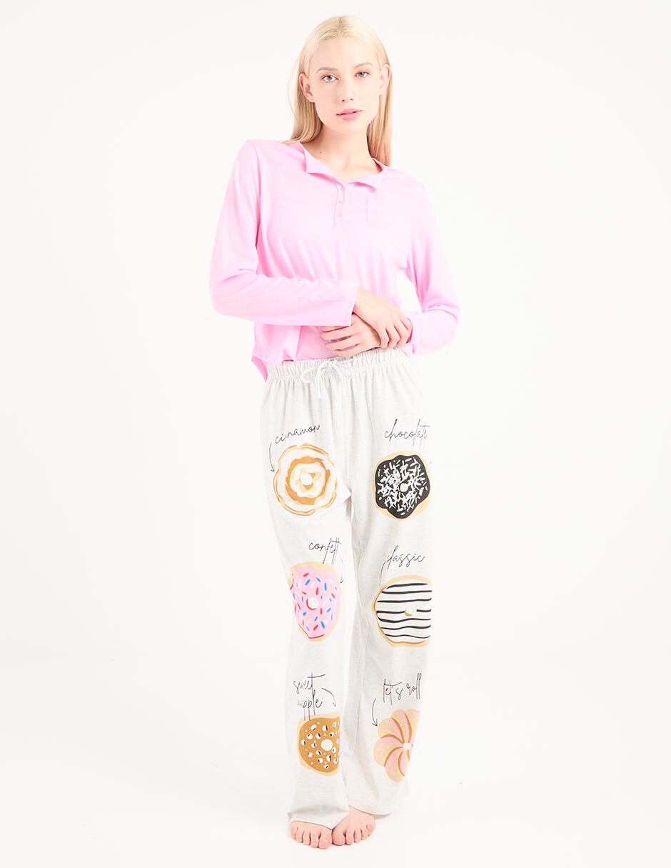 PIJAMA NSIM25008-08 NON S, M, GLASEADO