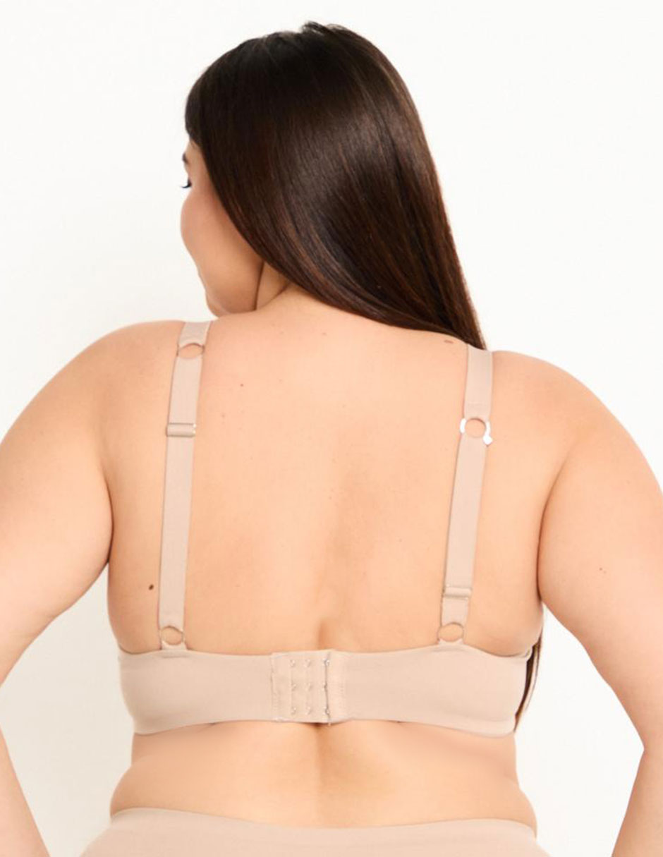Brassiere demi con copa para mujer 3