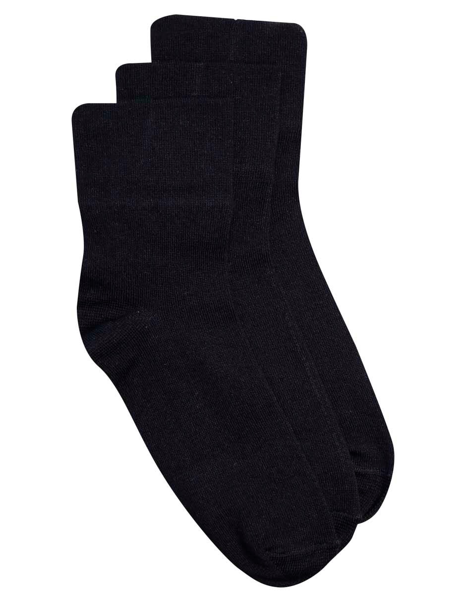 Set calcetín de bambú para mujer 3 pares Set calcetín de bambú para mujer 3 pares