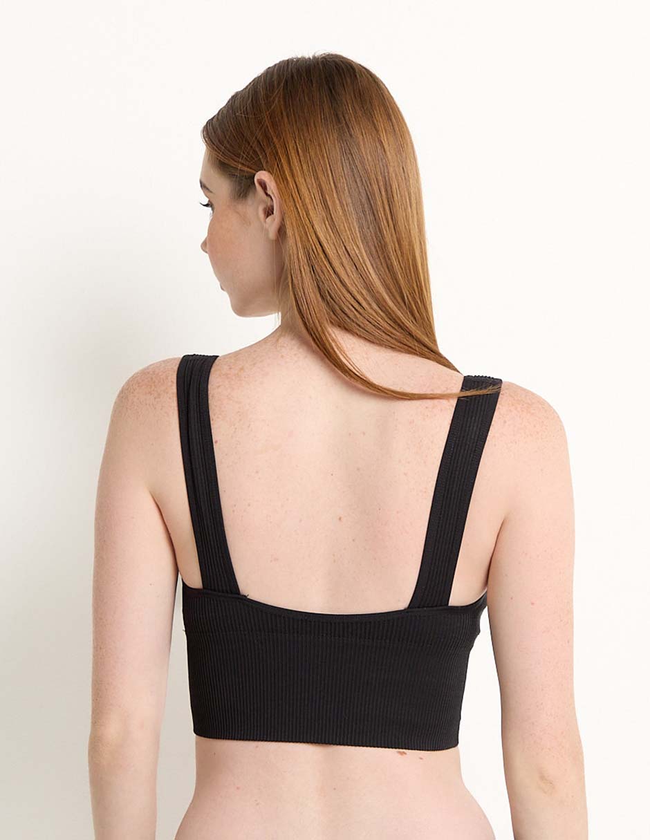 Set brassiere demi copa removible para mujer 3