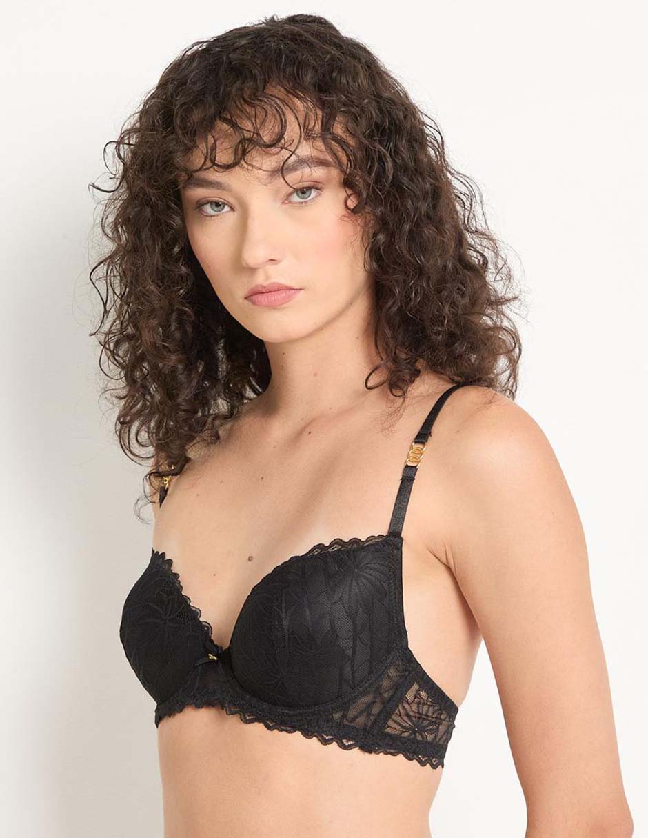 Brassiere plunge copa preformada para mujer 2