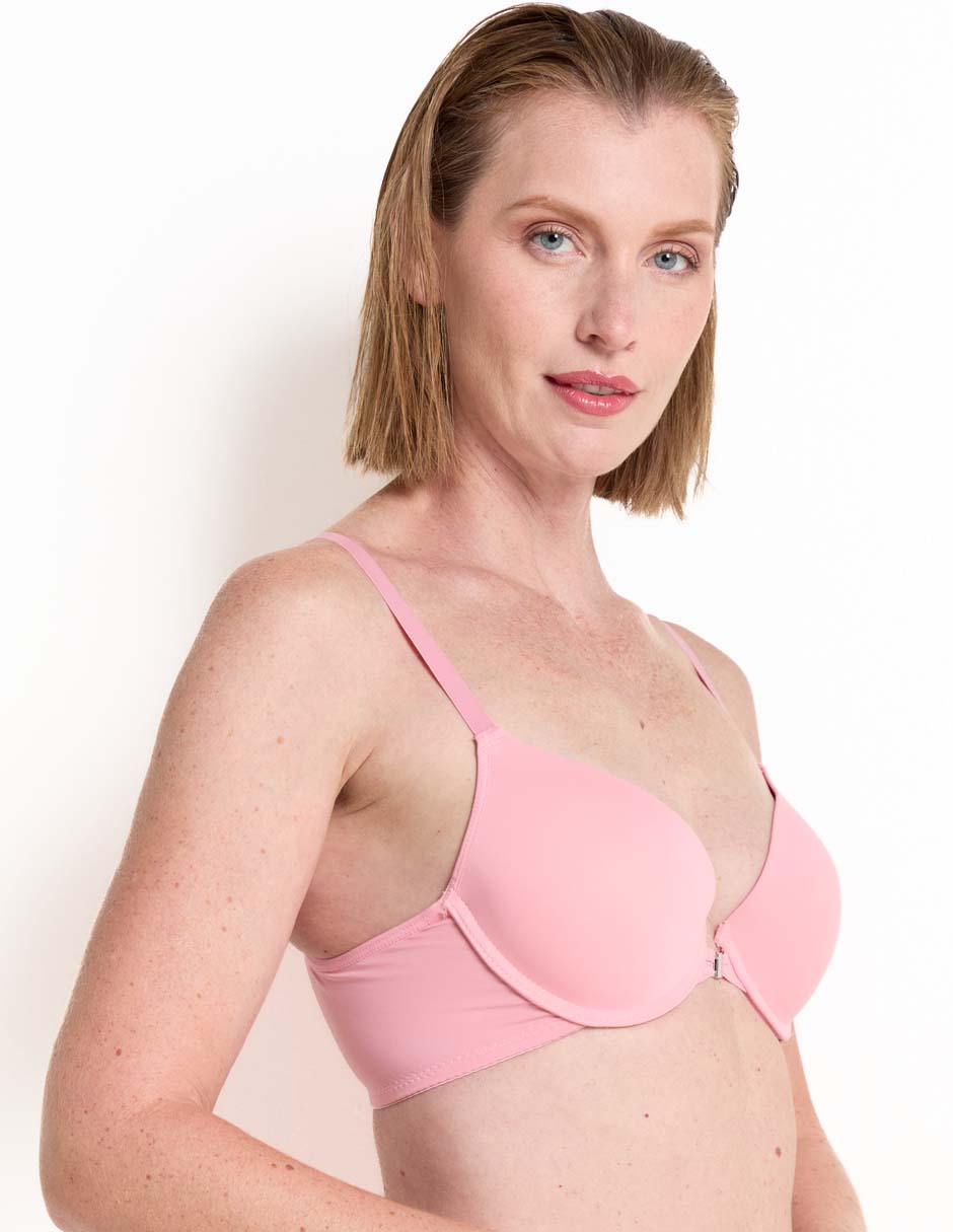 Brassiere demi copa preformada para mujer 2