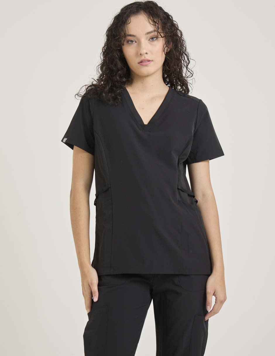 Playera manga corta cuello V para mujer Playera manga corta cuello V para mujer