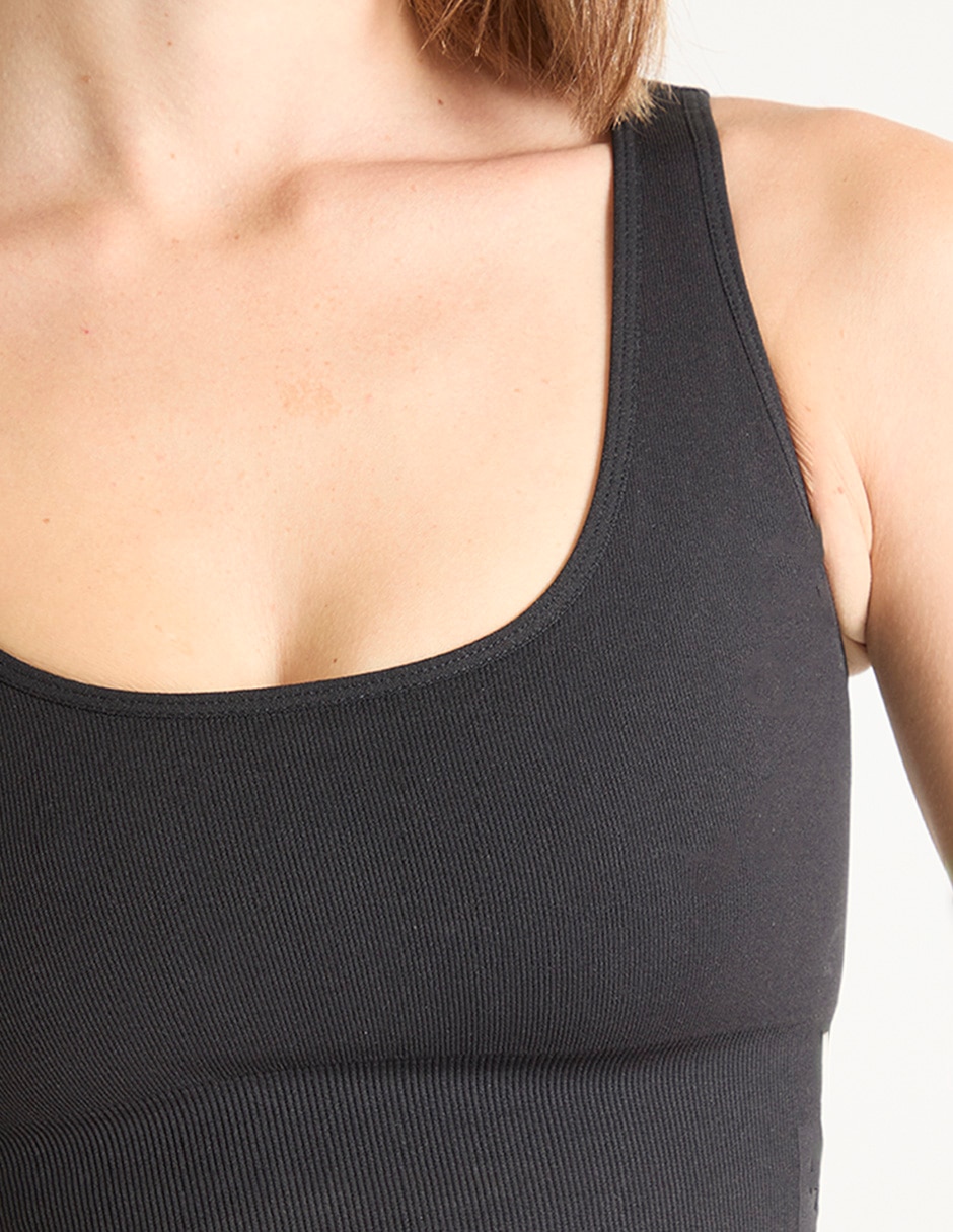 Brassiere deportivo con copa seamless para mujer 4