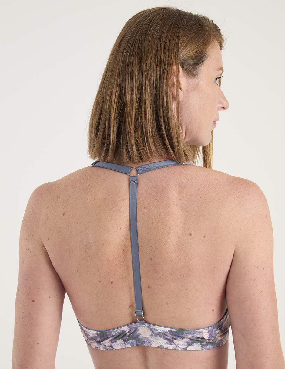 Brassiere demi con copa para mujer 2