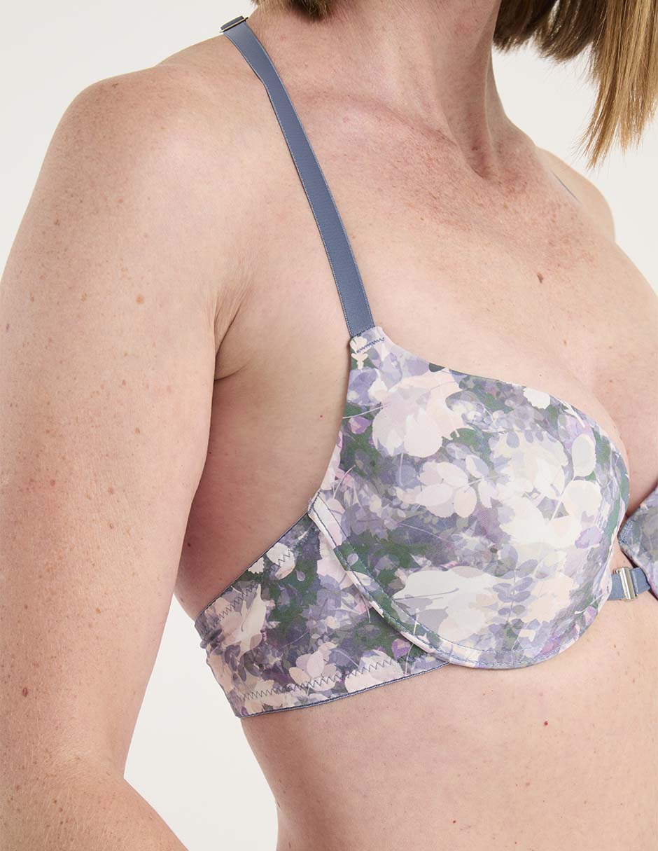 Brassiere demi con copa para mujer 4