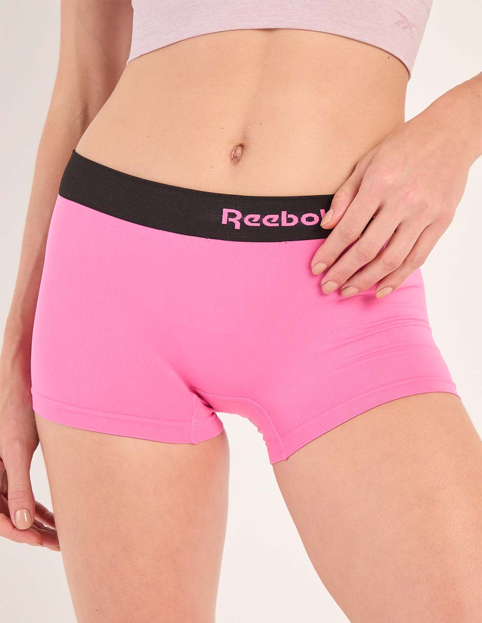 Mujer Algodon Boxer De Mujer Pink Bóxer Reebok De Algodón
