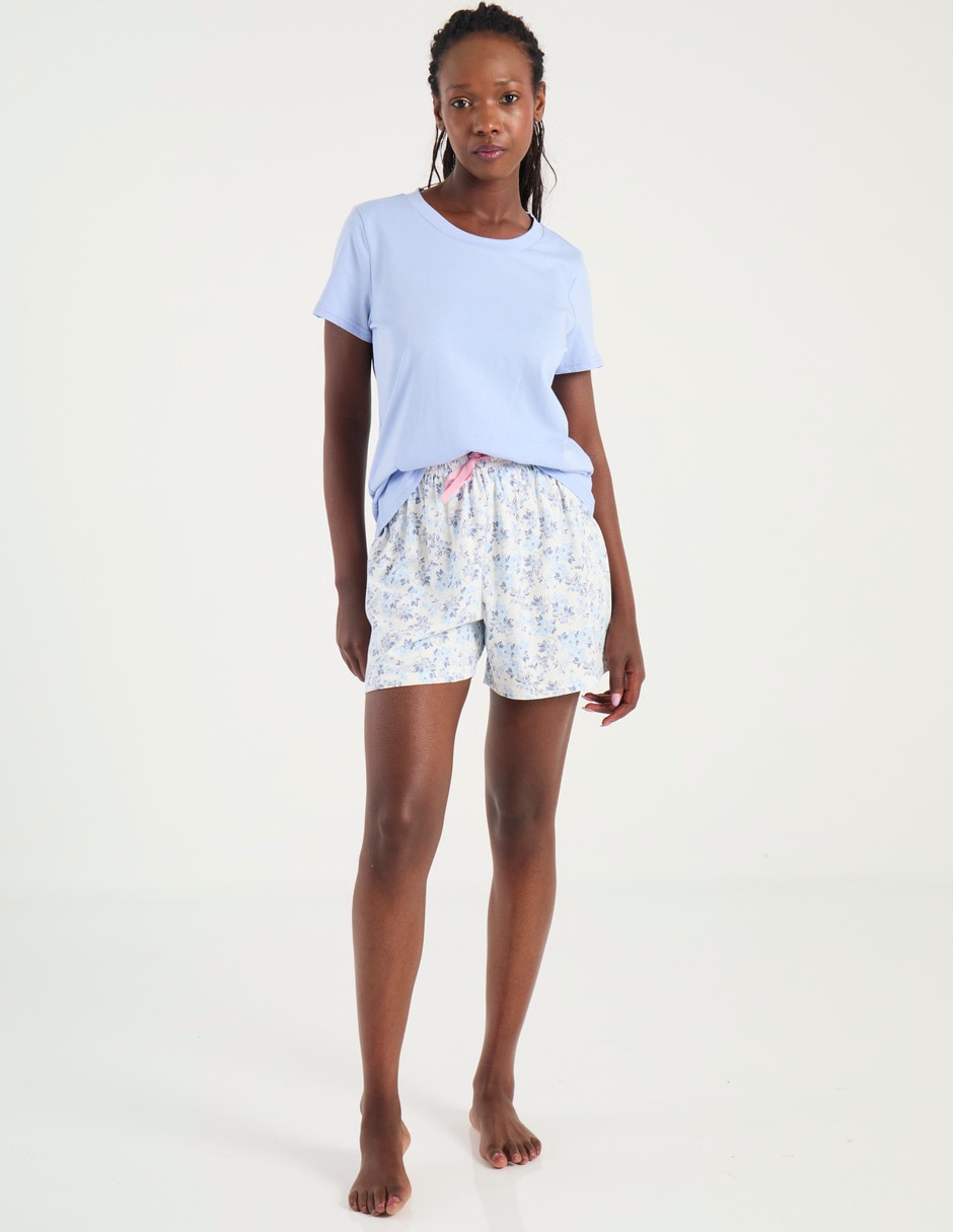 Playera manga corta cuello redondo para mujer 3