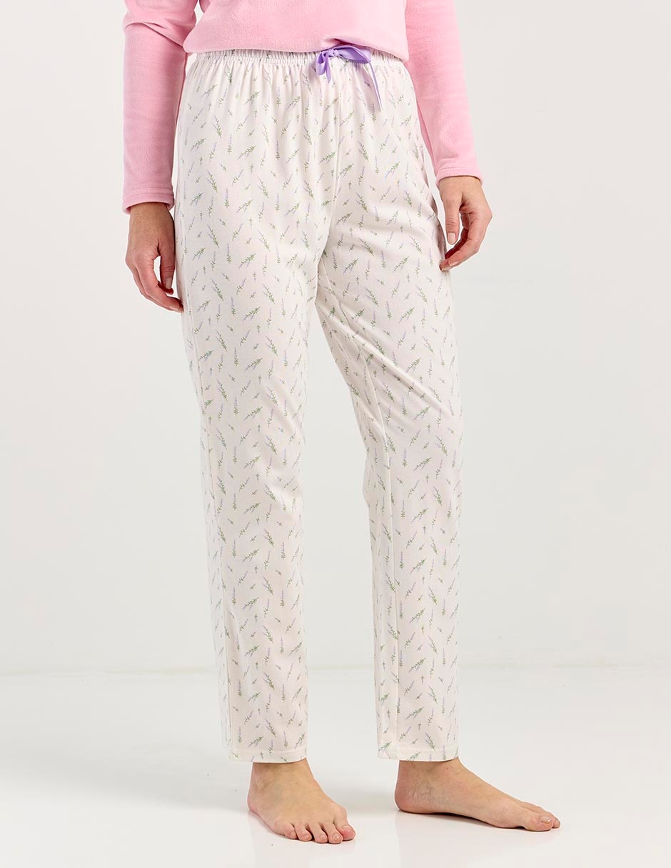 Pantalón pijama de algodón para mujer Pantalón pijama de algodón para mujer
