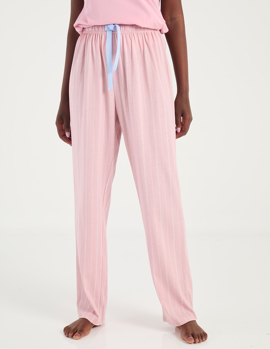 Pantalón pijama de algodón para mujer Pantalón pijama de algodón para mujer