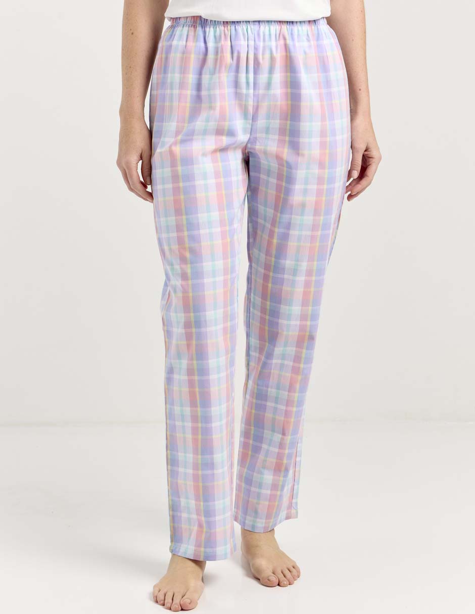 Pantalón pijamero regular para mujer Pantalón pijamero regular para mujer