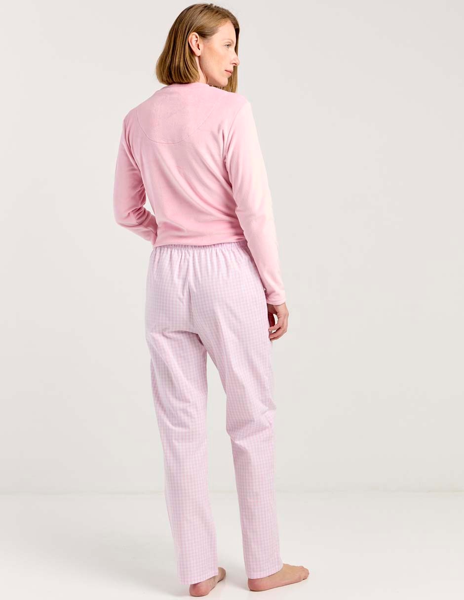 Pantalón pijamero regular para mujer 2