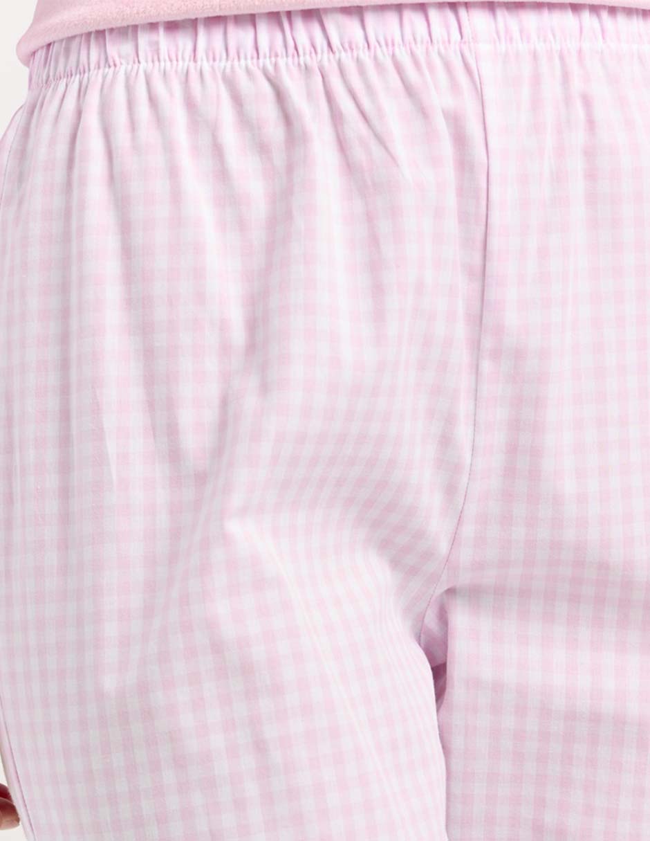 Pantalón pijamero regular para mujer 4