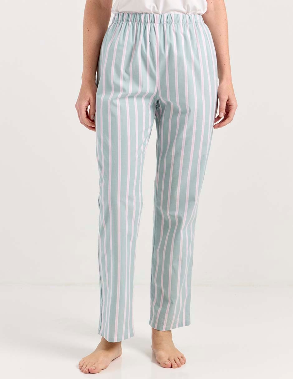Pantalón pijamero regular para mujer Pantalón pijamero regular para mujer