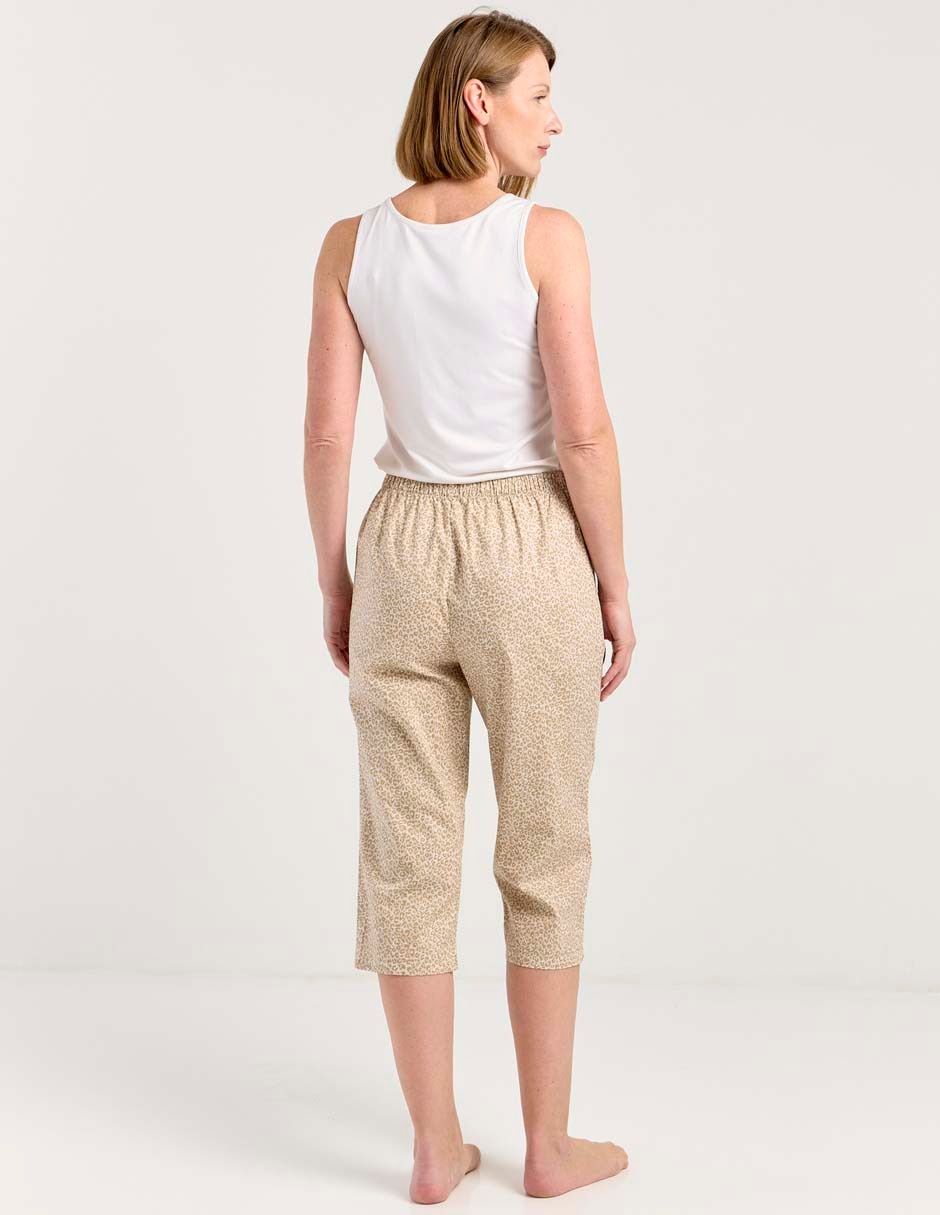 Pantalón capri regular para mujer 2