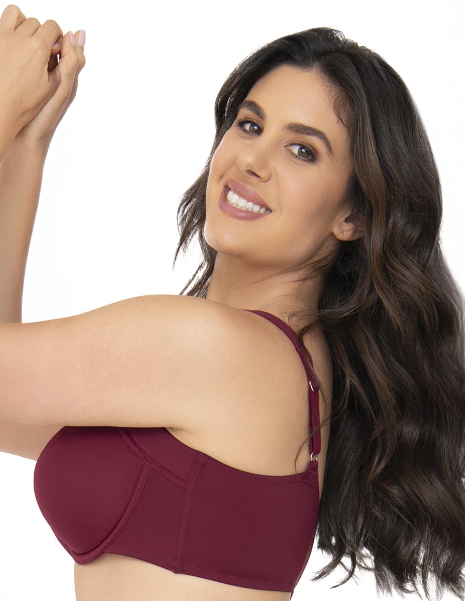 BRASSIERE 214298 CURVATI, 38B, BORGOÑA