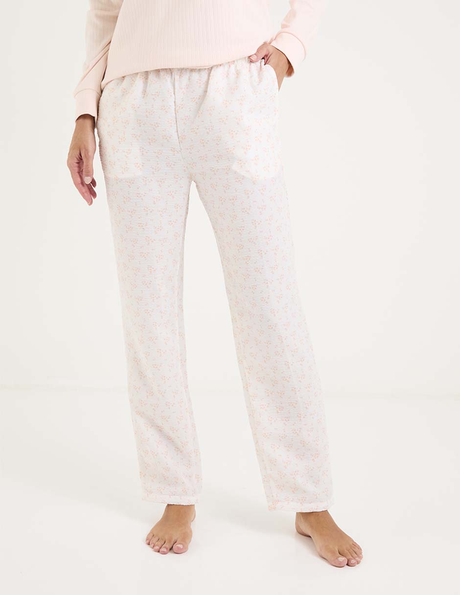 Pantalón pijamero regular para mujer Pantalón pijamero regular para mujer