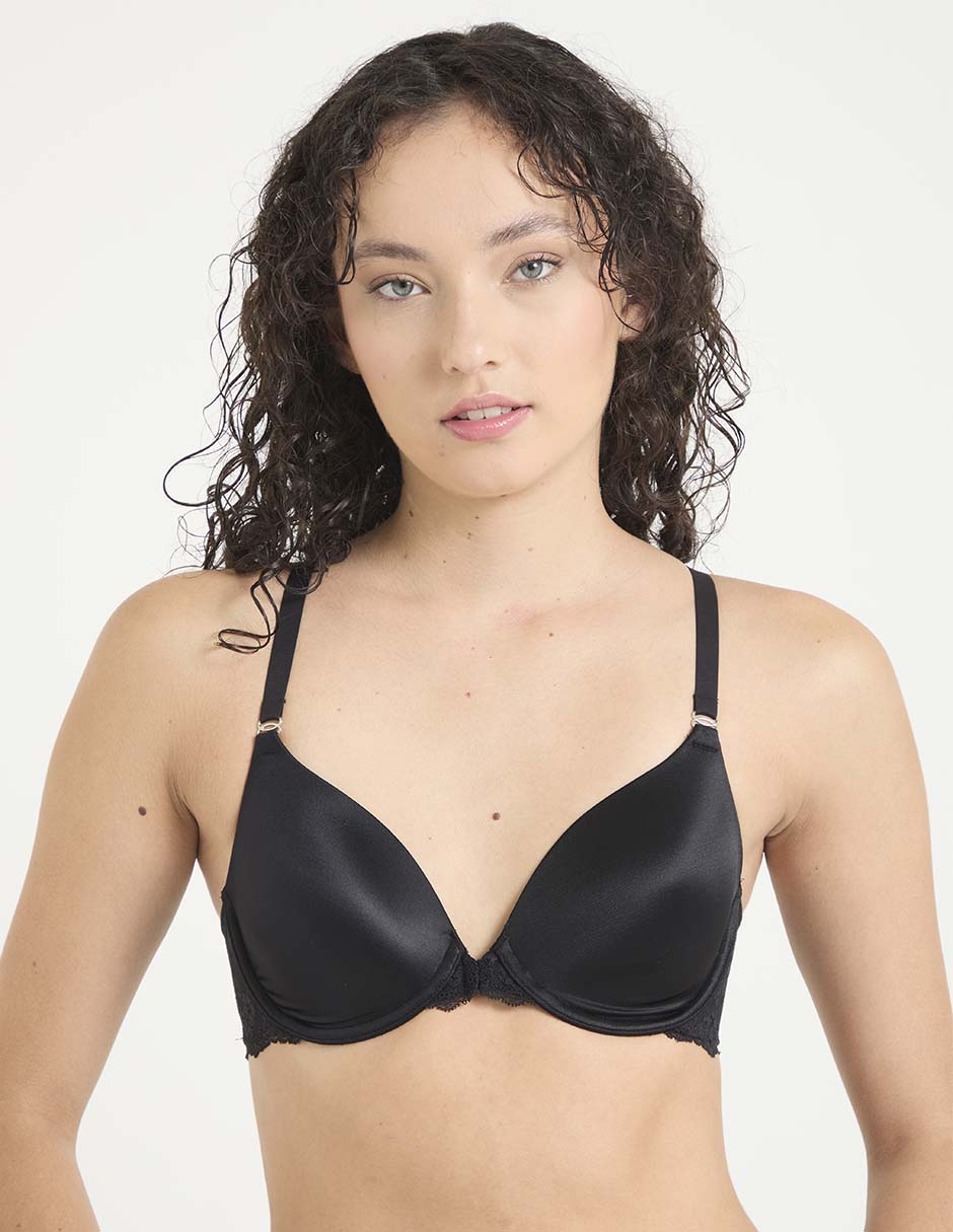 Brassiere demi copa preformada para mujer Brassiere demi copa preformada para mujer