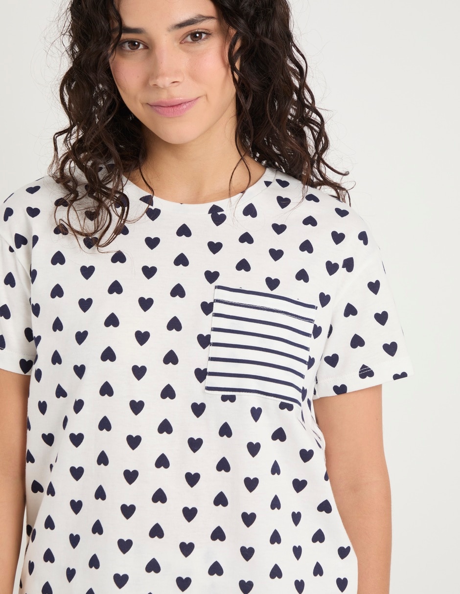 PIJAMA NSIM26079-03 N, EG, AZUL MARINO