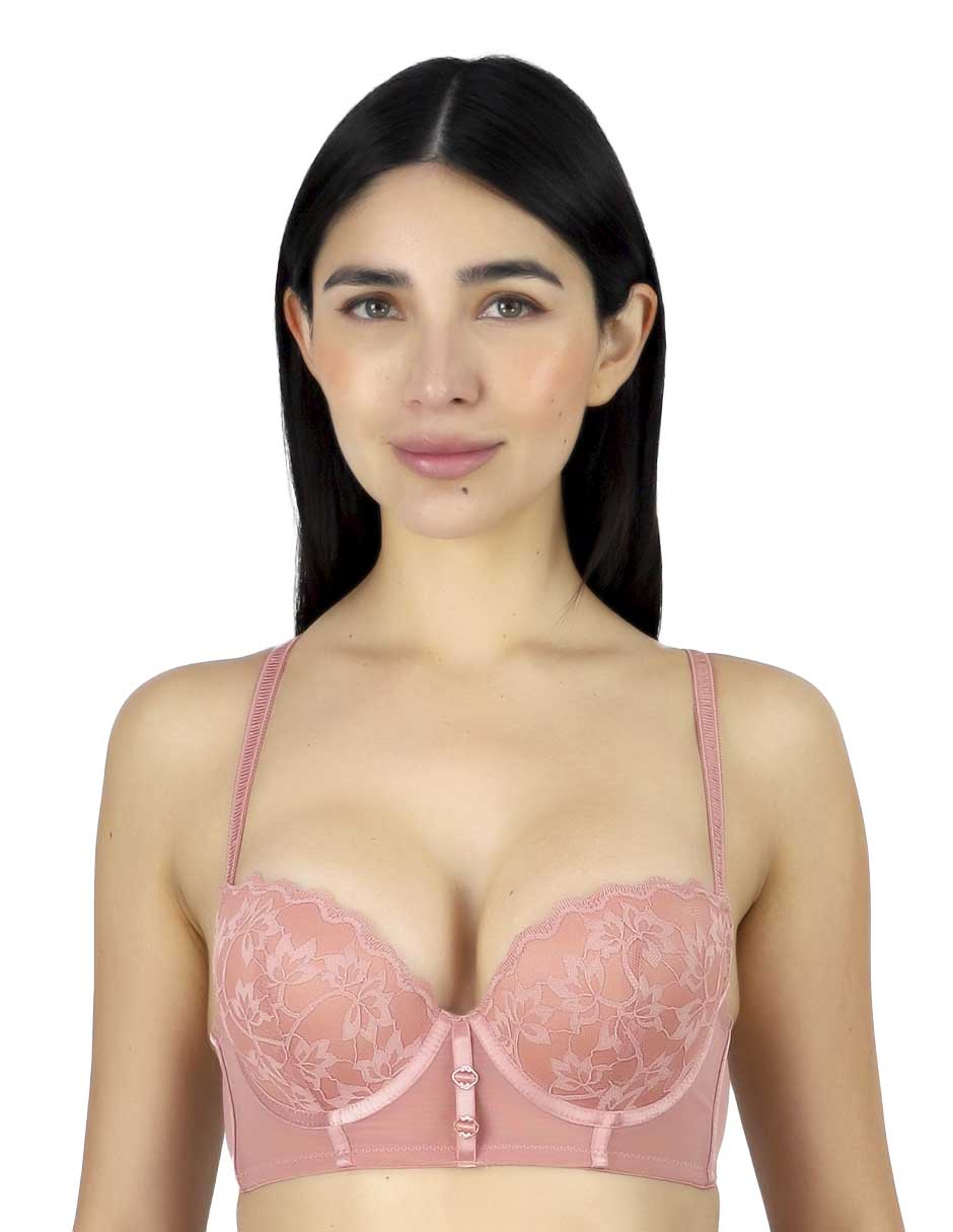 Brassiere escote profundo copa preformada para mujer Brassiere escote profundo copa preformada para mujer