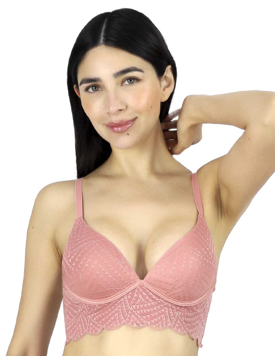 Brassiere peto medio copa preformada para mujer Brassiere peto medio copa preformada para mujer