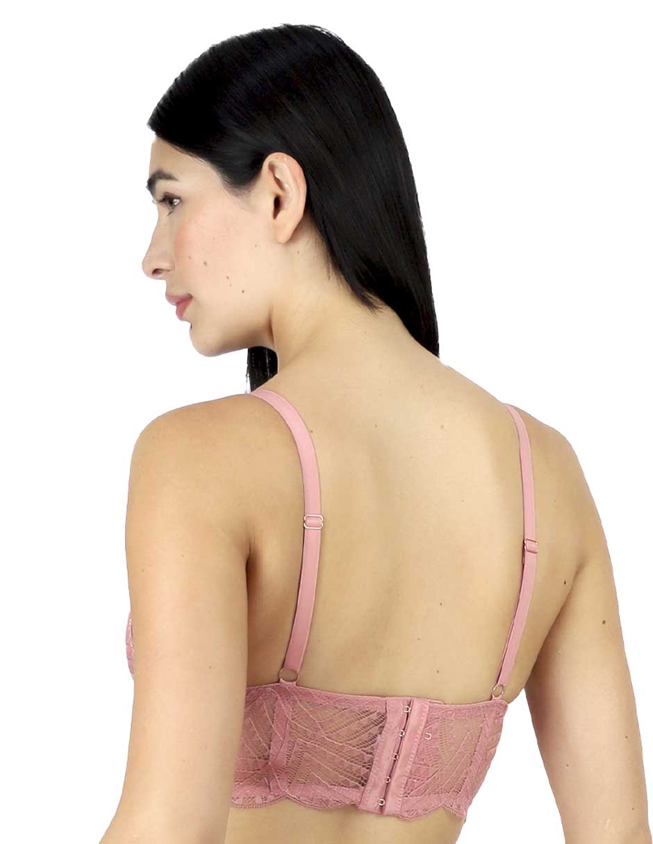 Brassiere peto medio copa preformada para mujer 3