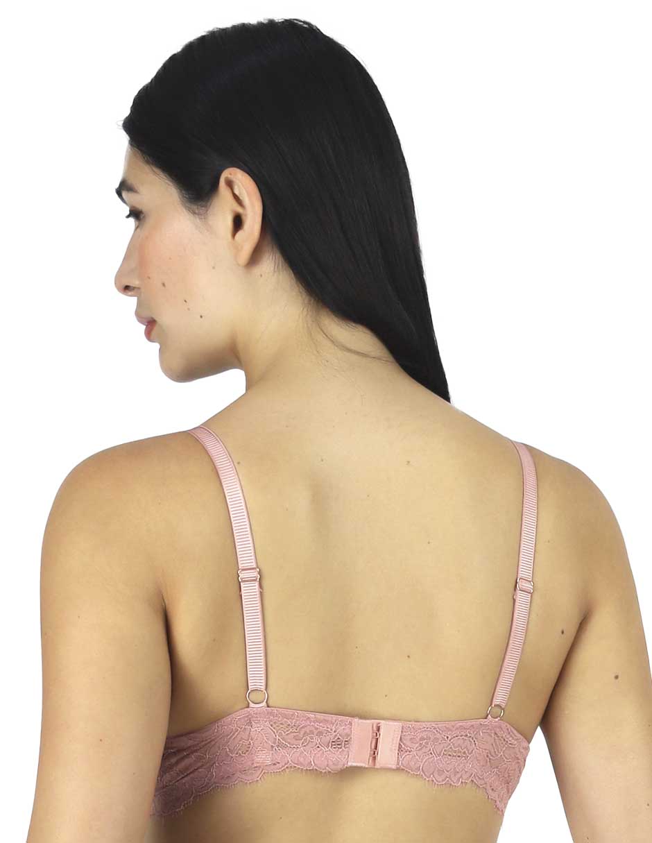 Brassiere escote profundo copa preformada para mujer 3