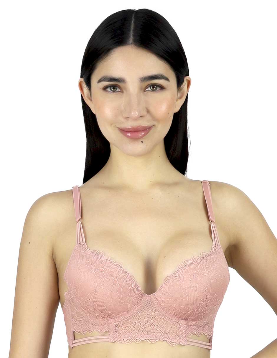 Brassiere escote profundo copa preformada para mujer Brassiere escote profundo copa preformada para mujer