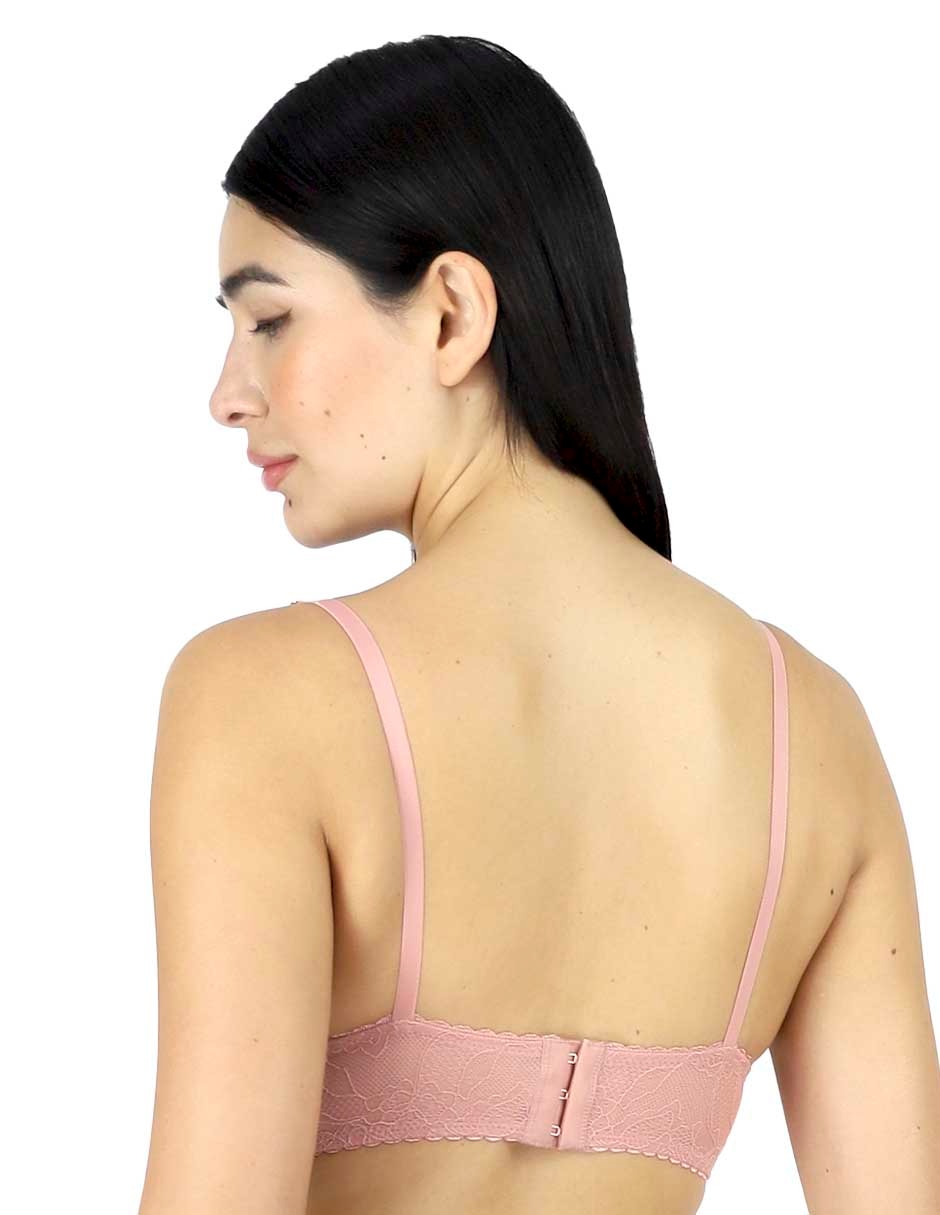 Brassiere escote profundo copa preformada para mujer 3