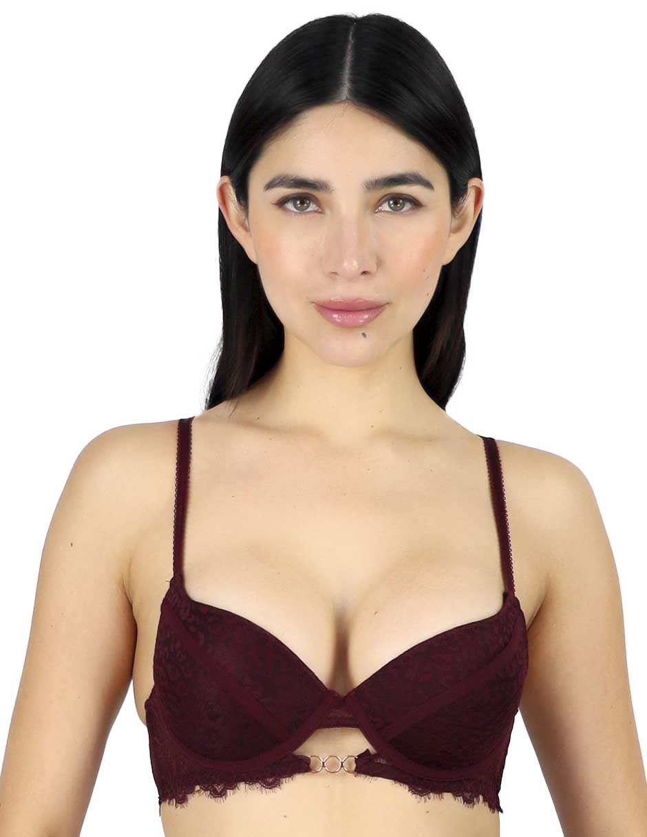 Brassiere escote profundo copa preformada para mujer Brassiere escote profundo copa preformada para mujer